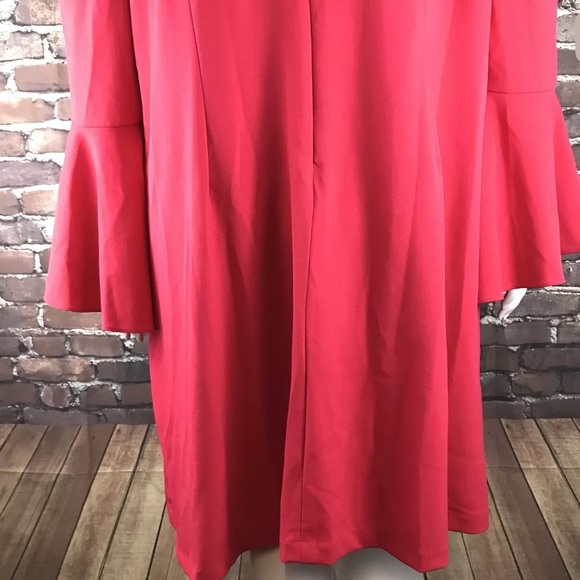 Lane Bryant Bell Sleeve Fit And Flare Dress - Picture 7 of 7